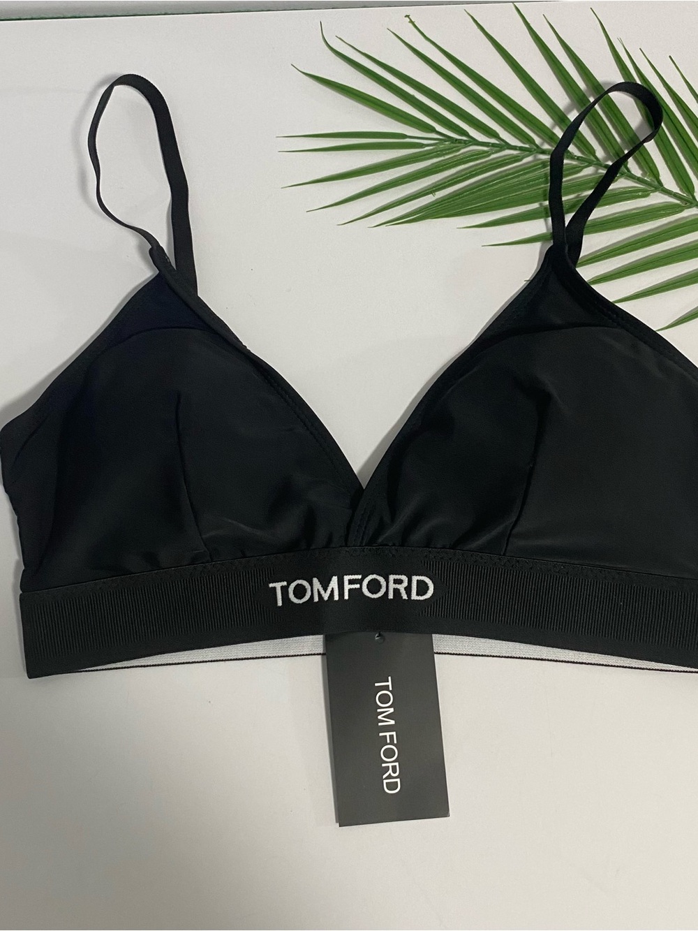 Tom Ford Black Bralette and High-Rise Leggings Set - Picture 3 of 6